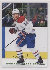2021-22 Upper Deck Fleer Ultra Green Foil 10/25 Nick Suzuki #17 12di