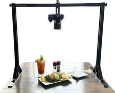 Glide Gear OH100 Metal Overhead Camera Table Top Down Mount Stand Photography