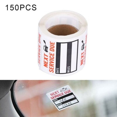 Erinnerungsaufkleber 150pcs 2*2inch Automobil Werkzeuge Erinnerung Aufkleber