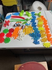 Kid knex bundle Approx 120 Pieces good Used Condition