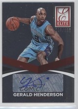 2014 Panini Donruss Elite Status Signatures /125 Gerald Henderson #77 Auto 9gc