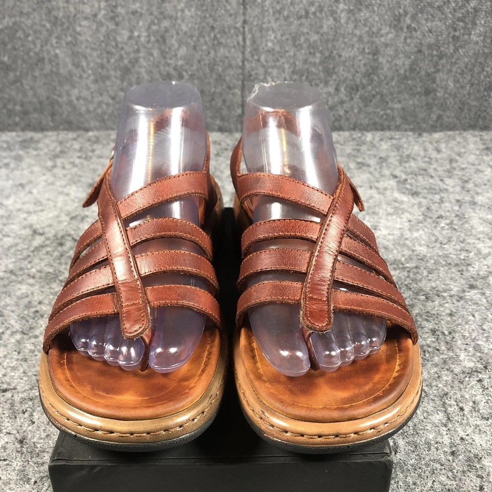 Sandalias Dansko para mujer talla 39 de cuero marrón con tiras en lazo Foto 4 de 4
