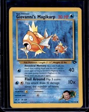 Giovanni's Magikarp 73/132 Common Gym Challenge Pokemon Unlimited Near Mint on eBay