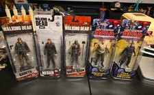 Figura de acción McFarlane Toys The Walking Dead Negan rara serie 10 nueva y 4 figuras