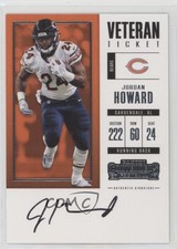 2017 Panini Contenders Veteran Ticket Jordan Howard #394 Auto 07lk