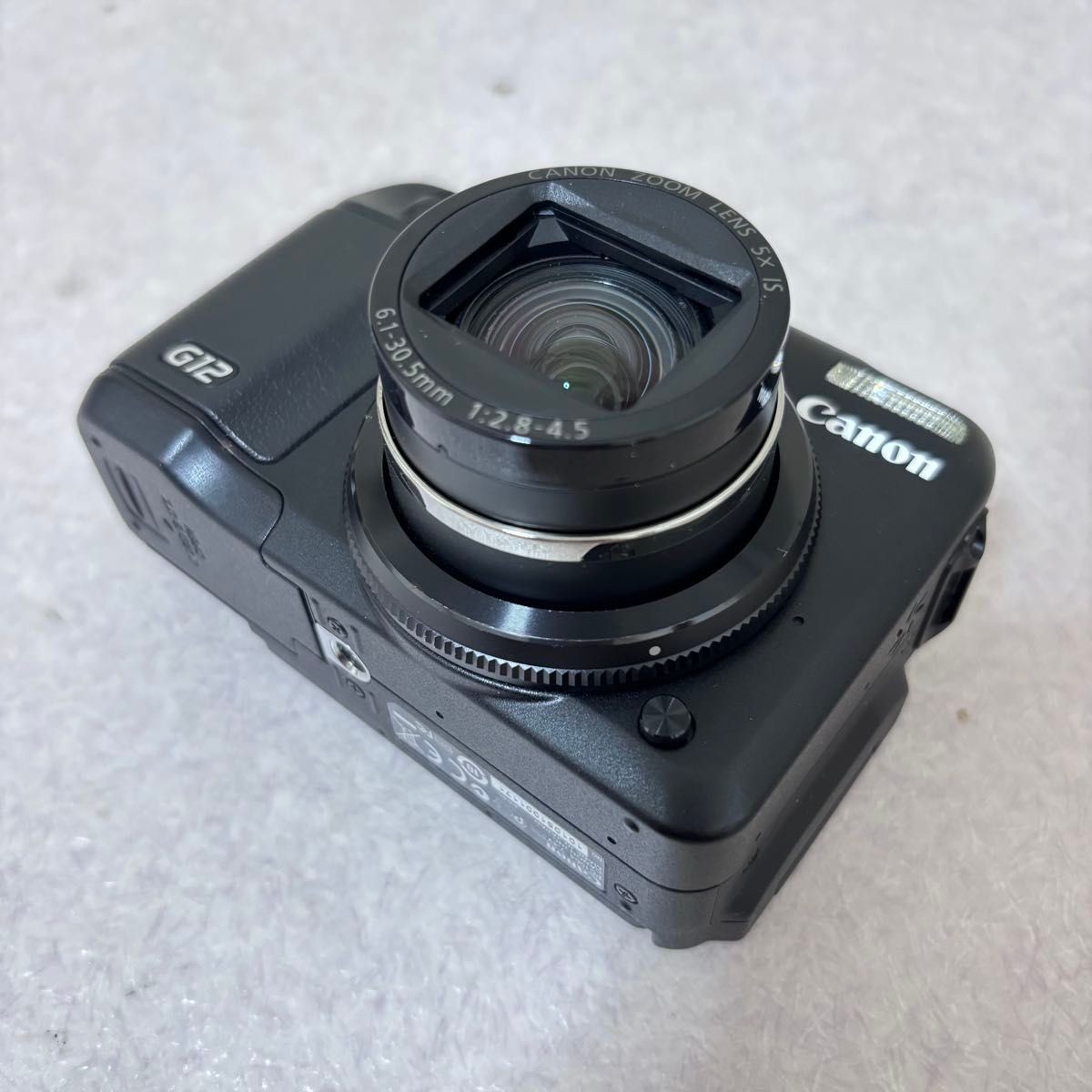 Canon PowerShot G12 10.0MP Digital Camera Wide Angle 5x Zoom