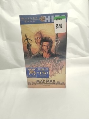 NEW Mad Max Beyond Thunderdome (VHS, 1998, Warner Brothers Hits)  Sealed