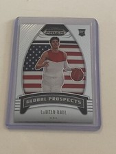 2020-21 Prizm Basketball Lamelo Ball Global Prospects Rookie Card #98 MORE