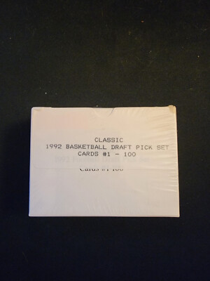1992 Classic Basketball Draft Pick Set #1-100 Cards **Factory Sealed**
