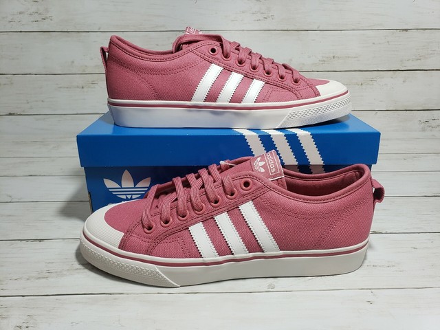 New Adidas Originals Men's NIZZA SHOES BD7668 Burgundy/Trace maroon Multiple sz | eBay