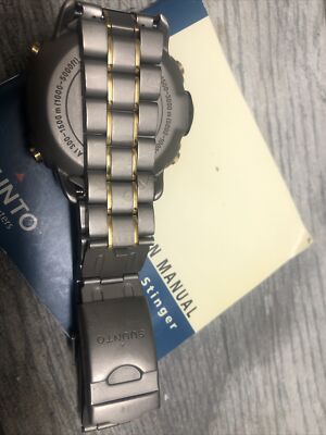 Suunto Stinger Titanium With Titanium Bracelet and