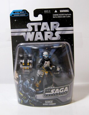 Star Wars SCORCH Republic Commando Action Figure 2006 Hasbro