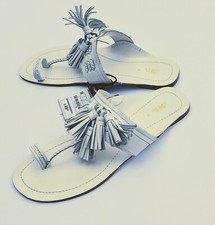 NEU ZARA GR.39 RÖMERSANDALE LEDER  WEIß GLADIATOR BOHO  BLOGGER TOP 