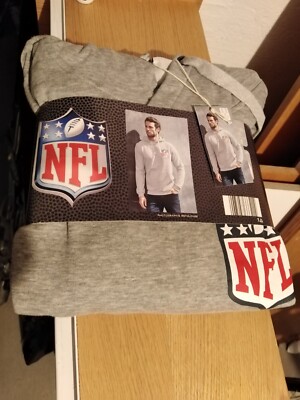 nfl hoodie Gr.M Grau 