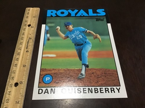 DAN QUISENBERRY Oddball Insert & Regular issue Baseball ROYALS YOU CHOOSE - Picture 72 of 133