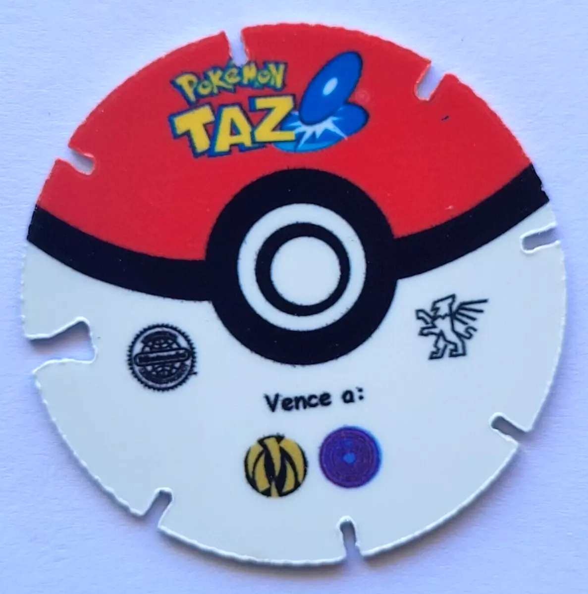 TAZO POKEMON DKV #302 SABLEYE 2019 Hoenn PERU South America Pogs Flips Taps