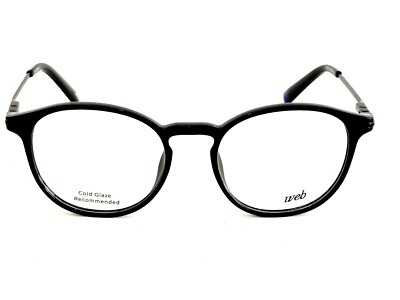 Eyeglasses Web Woman Eyewear Web We 5296 001 Vintage Unisex Round Black  UK