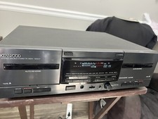 Kenwood 1050 CT Double Cassette Deck Working