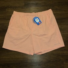NEW Columbia Backcast III Water Shorts Men XXL PFG Omni Shade UPF Fishing Pink