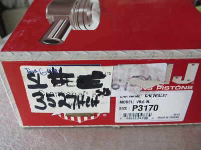 DNJ P3170 STD Piston. Fits: Chevy V8 6.0L 2005-15 (17-D2)