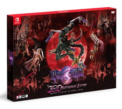 Nintendo Switch Bayonetta 3 Trinity Masquerade Collector's Edition