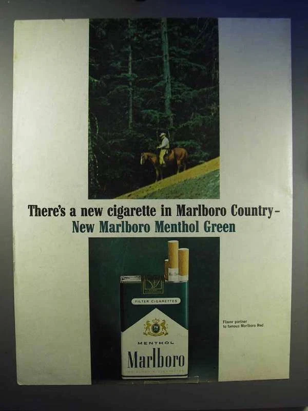 Marlboro Cigarette Green
