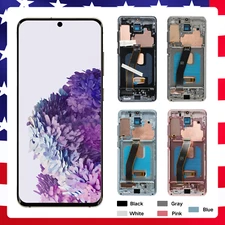 For Samsung Galaxy S20 4G G980 5G G981 OLED LCD Display TouchScreen Replacement