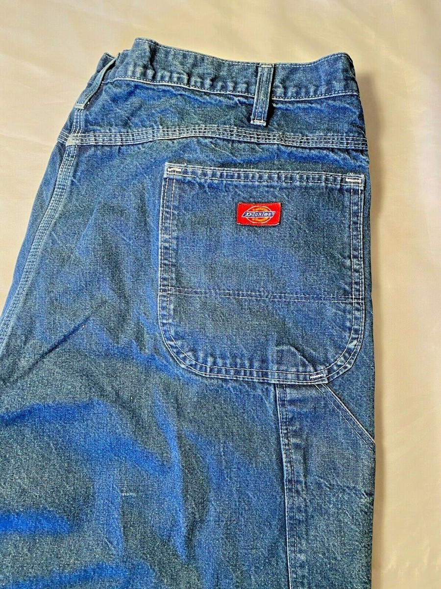 Dickies Jeans RN20697 Carpenter Mens 42 x 30 Work Builder Denim | eBay