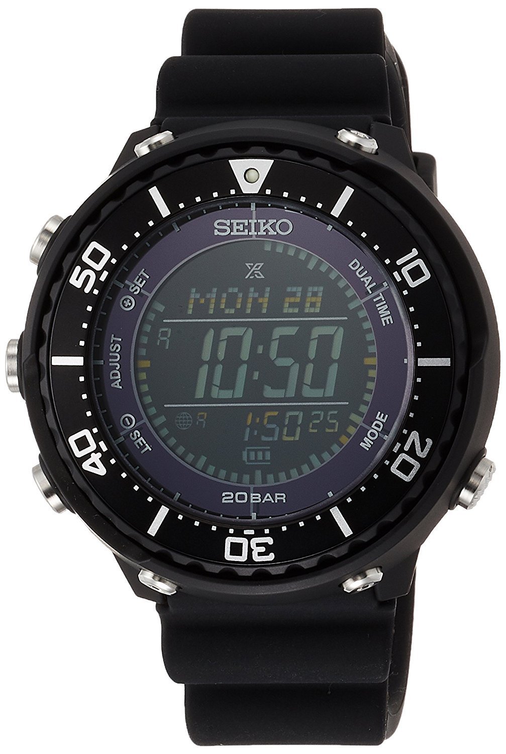 seiko solar digital watch