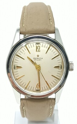 Zenith Pilot Uhr Kaliber 120 Vintage watch mechanical clock swiss made