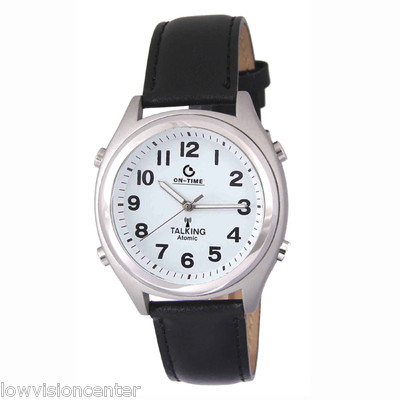 Talking Watch for Blind, Low Vision - Male Voice Atomic, Self Setting, Alarm