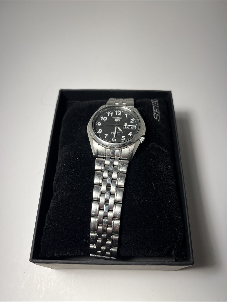 Seiko 5 Sports Men's Black Watch - 7S26-01V0 for sale online | eBay