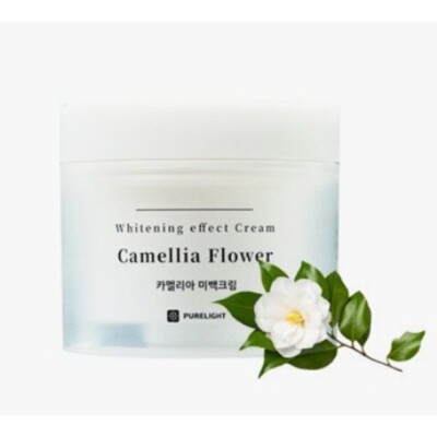 Purelight Whitening effect cream camellia flower