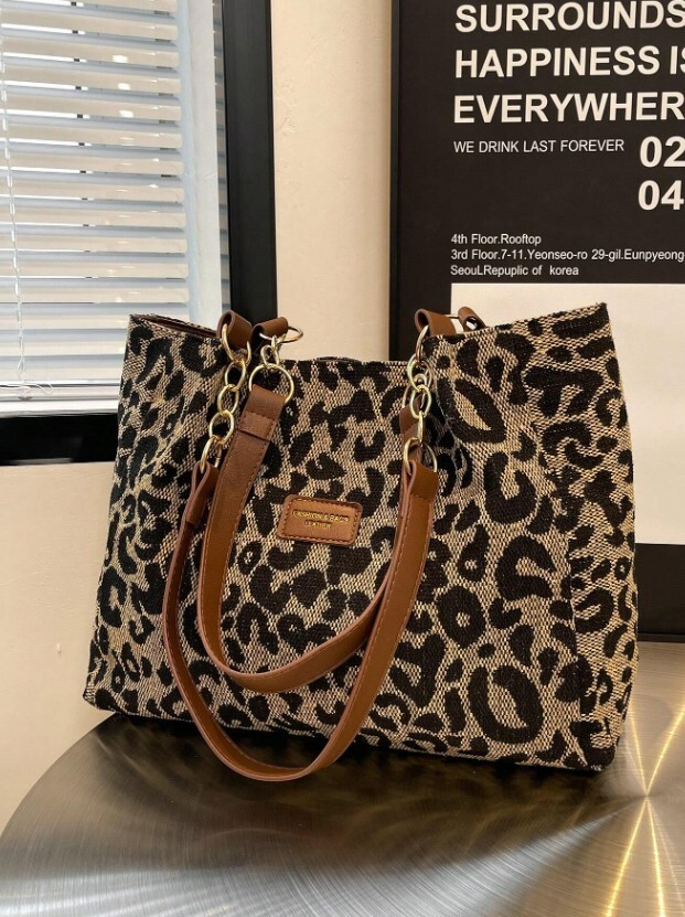 ★ GRAILZ ★ 2025 SS 新作 ★ LEOPARD TOTE BAG ★ AQ671_EG9498?$crop1254$