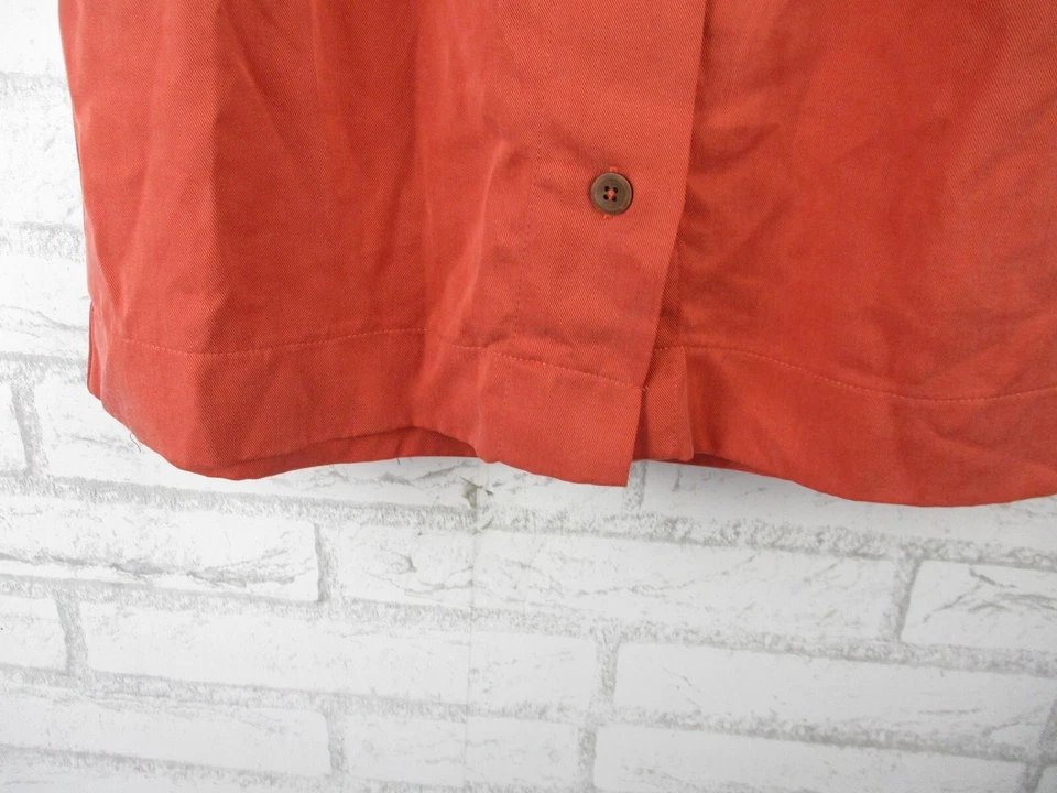 Rowen Avenue Mujer Línea A Midi Falda L, 14 Rosa Rosa Botón Delantero Foto 3 de 4