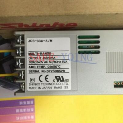 1PCS SHINKO Temperature Controller JCS-33A-A&frasl;M 100-240C AC 50&frasl;60Hz
