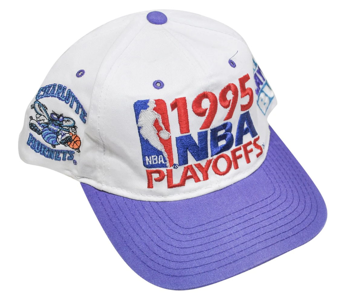Vintage Charlotte Hornets 1995 NBA Playoffs Starter Basketball