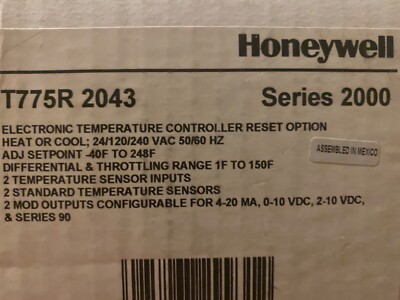 Honeywell T775R 2043 Series 2000