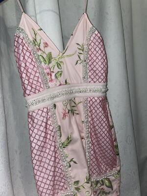 PLT size 6 mini pink beaded dress | eBay UK PLT size 6 mini pink beaded dress | eBay UK