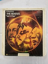 VTG 1981 The Beatles Let It Be Movie Film Music RCA SelectaVision Videodisc CED
