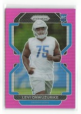 LEVI ONWUZURIKE #423 RC Pink Prizm 2021 PANINI PRIZM FOOTBALL LIONS