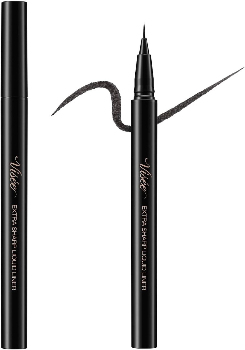 アイライナー pen limited 2024 New 2024 Visee Extra Sharp Liquid Liner BK001 Black 0.4ml Made In