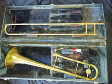 Statler Tenor Trombone W Case  MP, USA, Good Condition