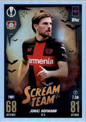 Champions League 2023 2024 Trading Card ST 9 - Jonas Hofmann Scream Team 23/24