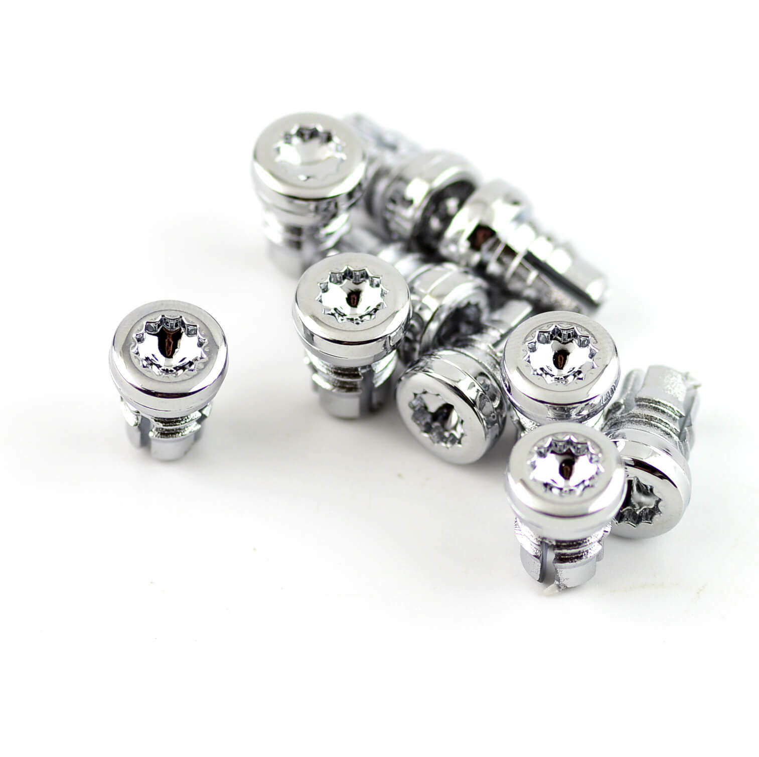 100pcs 10mm Wheel Rivets Nuts Rim Lip Replacement Decoration Nails For