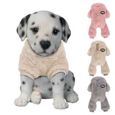 Pet Warm Fleece Clothes Dog Jumpsuit Pajamas Puppy Cat Costume Jacket Outfit