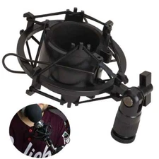Universal Microphone Shock Mount Mic Clip for Home Studio Podcast Recording