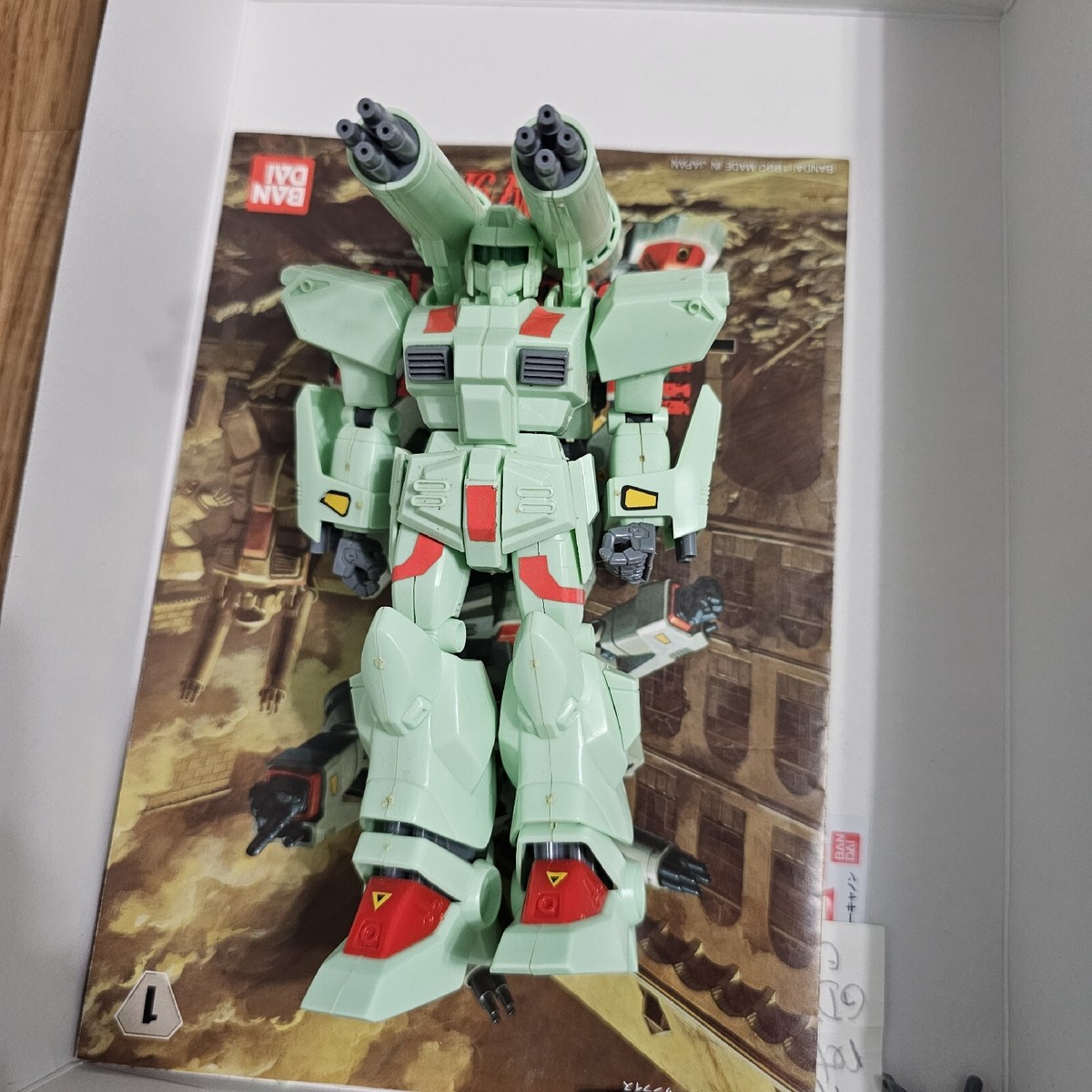 F-71 G-Cannon from Gundam F91 Nemo Plastic Model Built | eBay