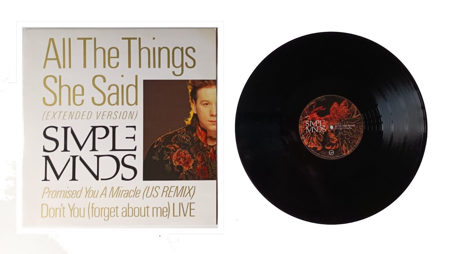 Simple Minds - All The Things She Said (Extended Version) 12-inch Single