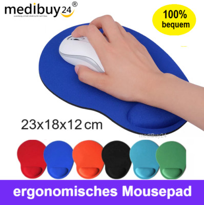 Mauspad Mousepad für Büro Gaming Maus, Mouse Pad Rutschfest Ergonomisch & bequem